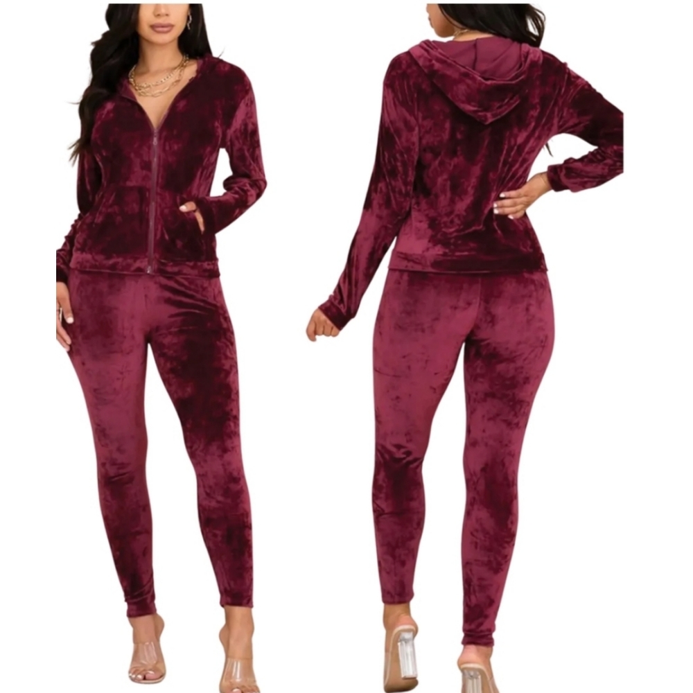 Velour Two-Piece Jogger